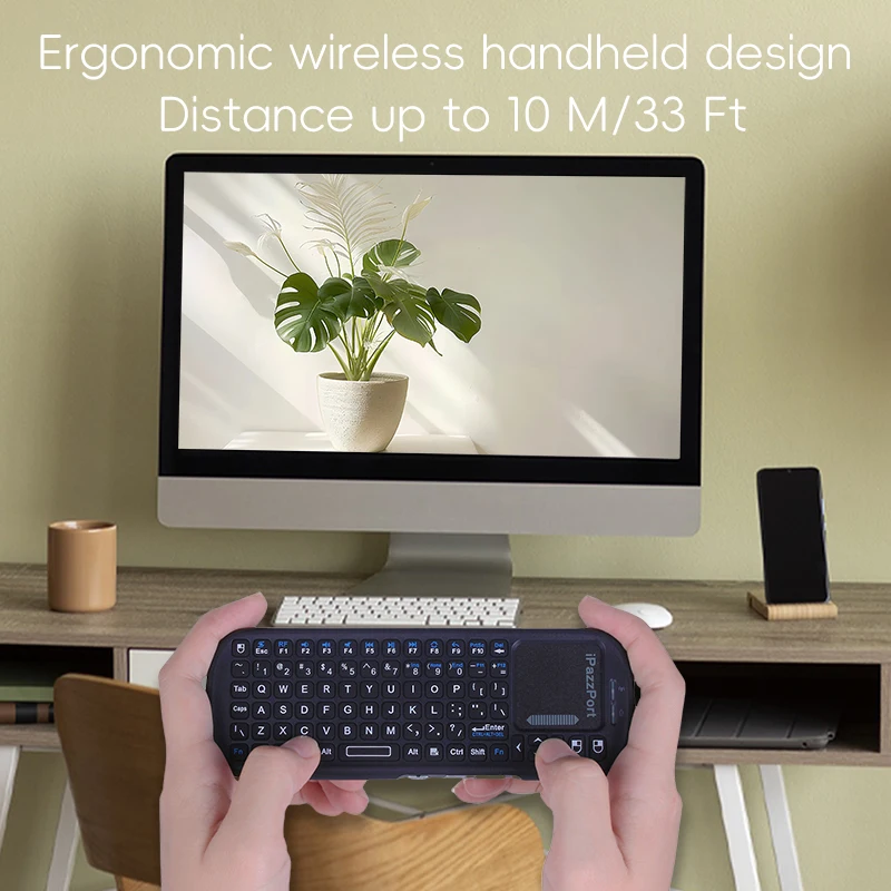 Raspberry Pi Keyboard - Mini clavier sans fil Bluetooth 2.4g,