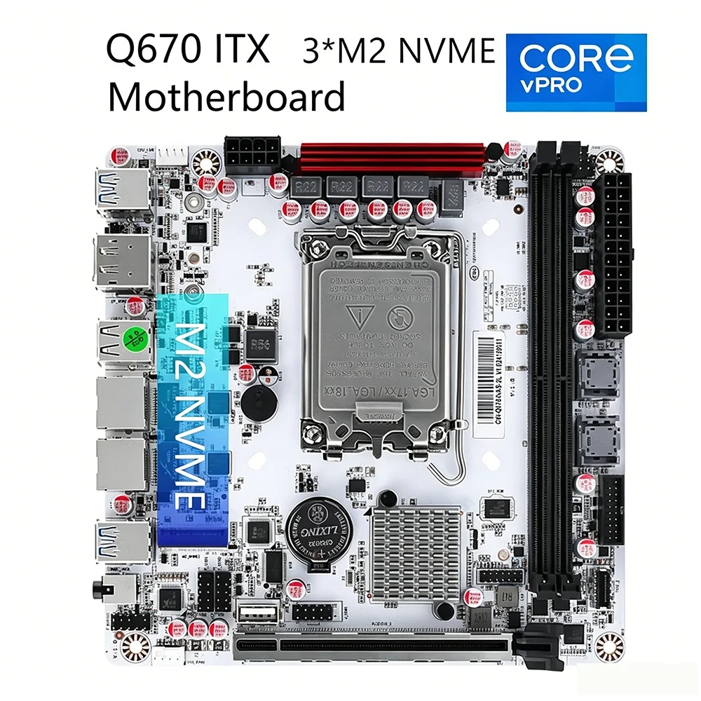 Office Tech Products - Kit de carte mère NAS ITX