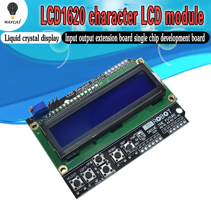Raspberry Pi Keyboard - Bouclier de clavier LCD LCD1602, Module