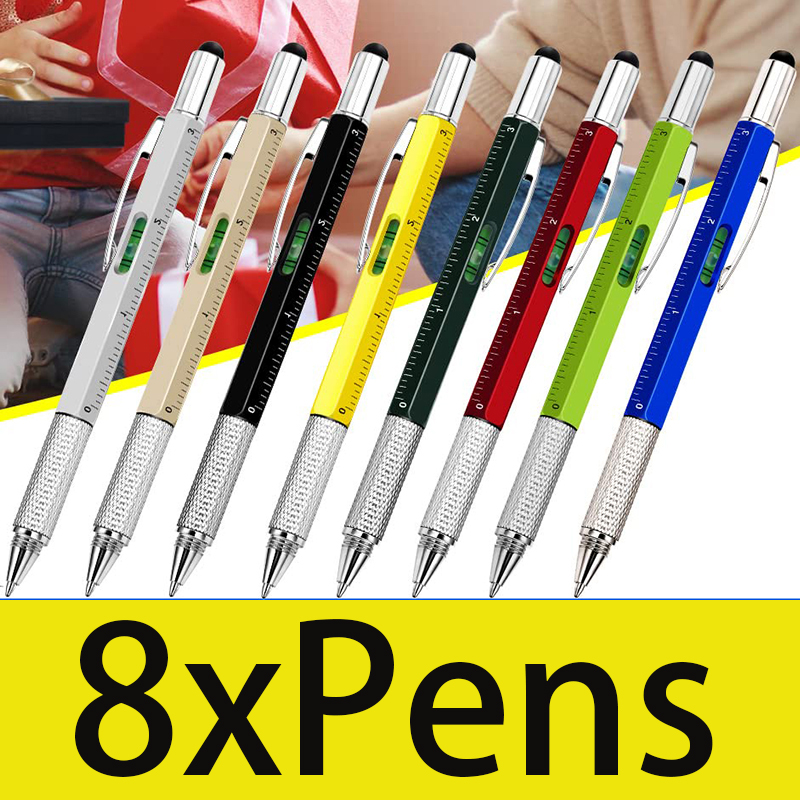 Office Tech Products - Stylo multi-outils 6 en 1 avec