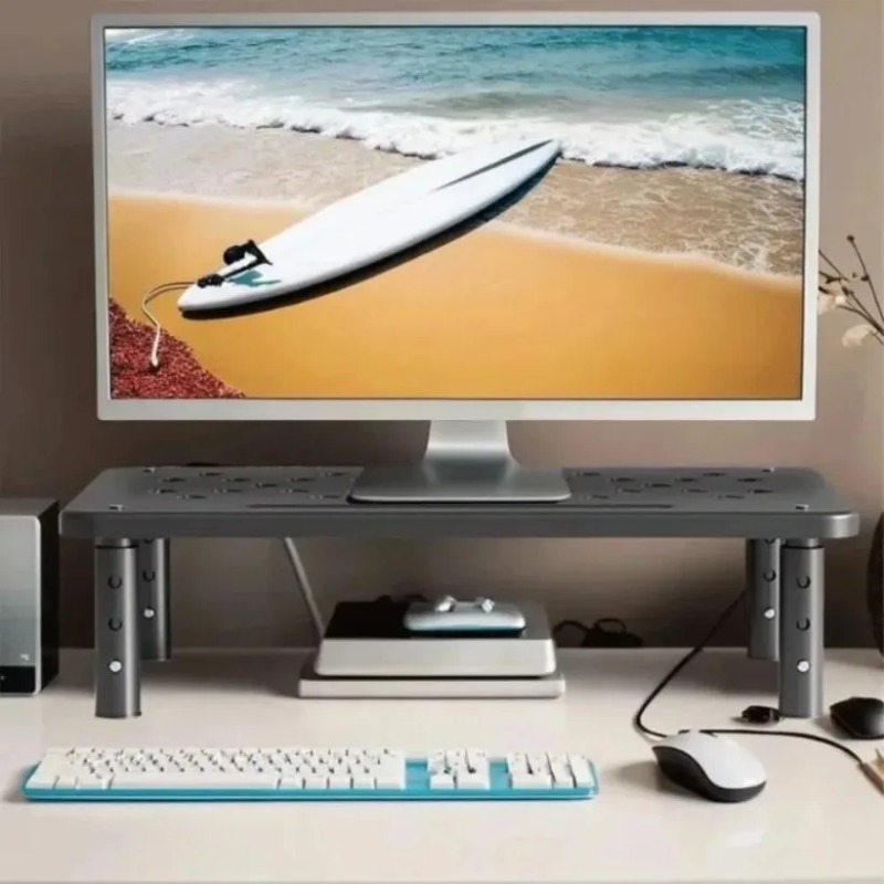 Document Holder Monitor - Support de moniteur réglable en hauteur,