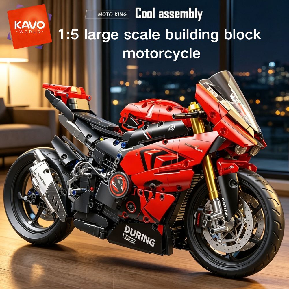 Tech Office Building - KAVOWORLD Kit de Modélisme Moto Super