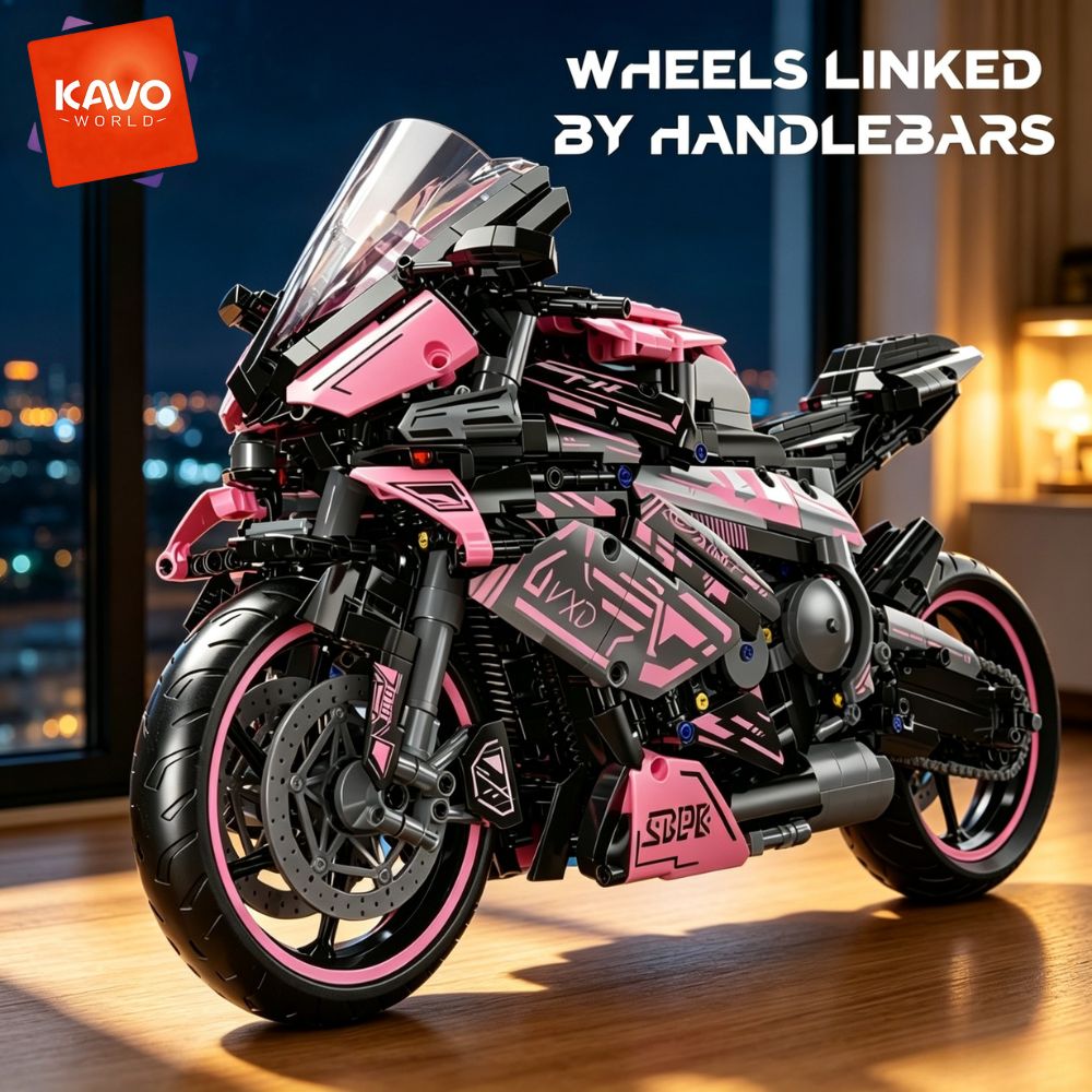 Tech Office Building - KAVOWORLD Kit de construction de moto