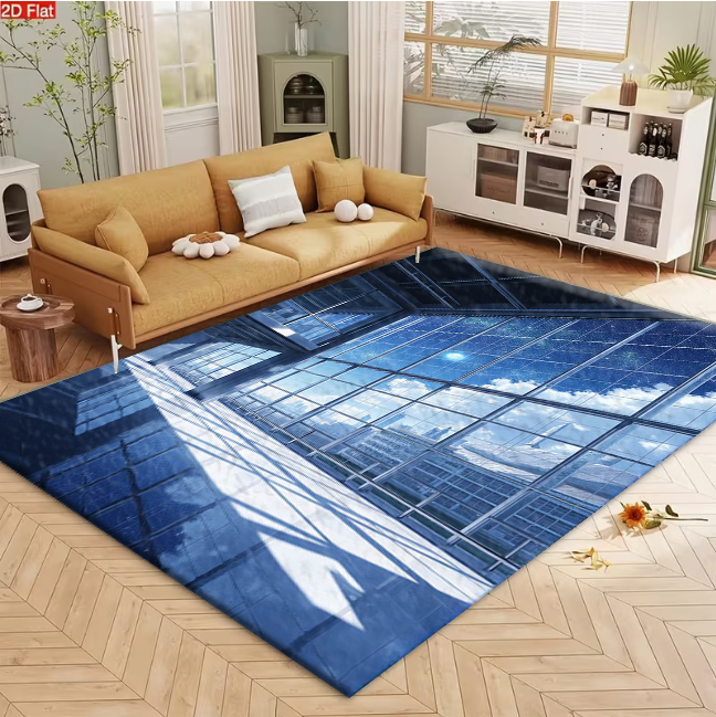 Tapis de sol artistique unique - Office Tech For Home avis et prix