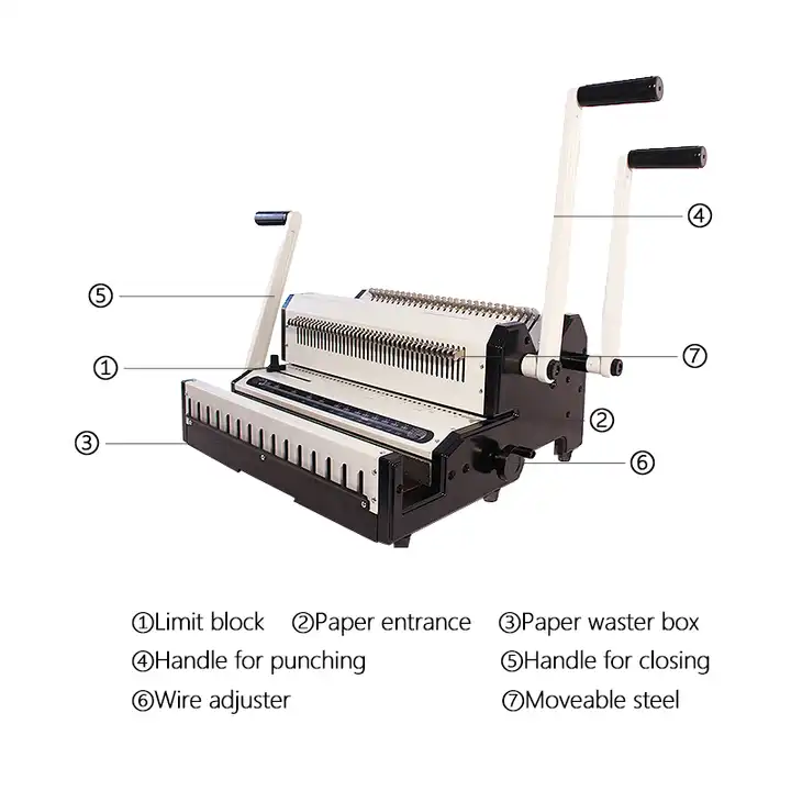 Machine à relier à spirale mét - Binding Machine Comb avis et prix