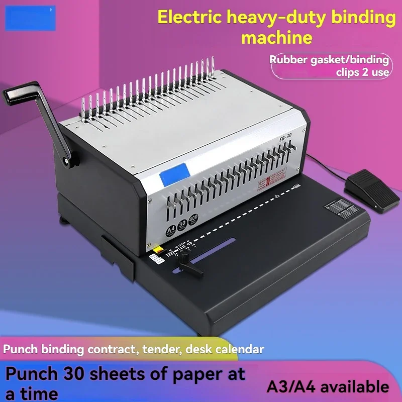 Machine de reliure électrique  - Binding Machine Comb avis et prix