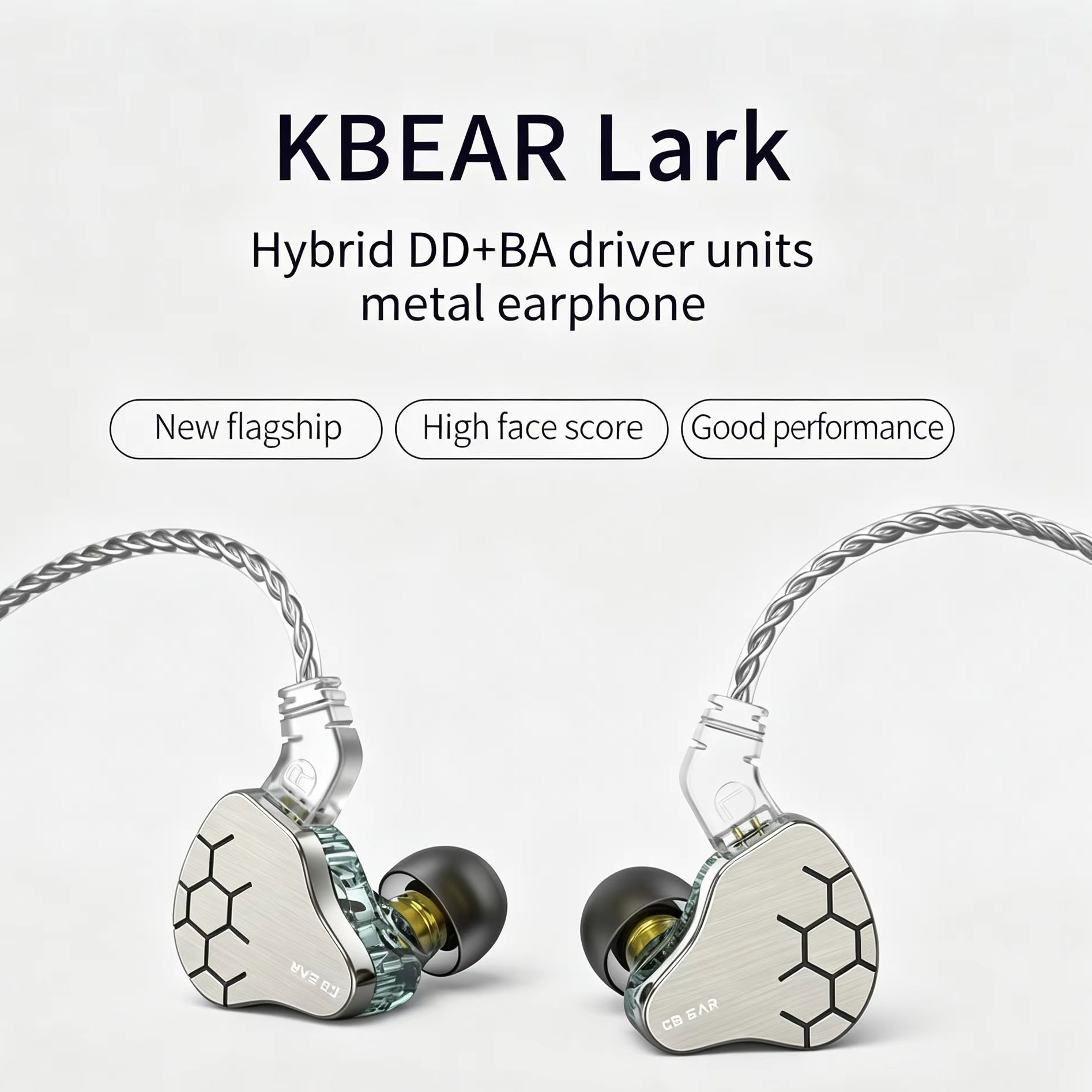 KBEAR Lark 1DD+1BA Écouteurs i - Office Tech Essentials avis et prix